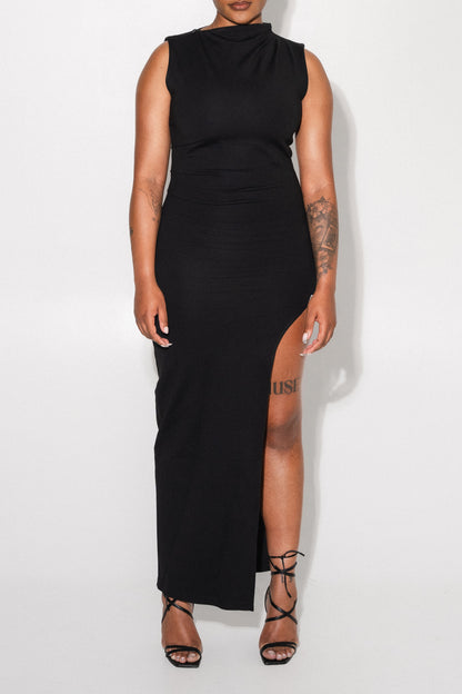 HIGH NECK DRESS